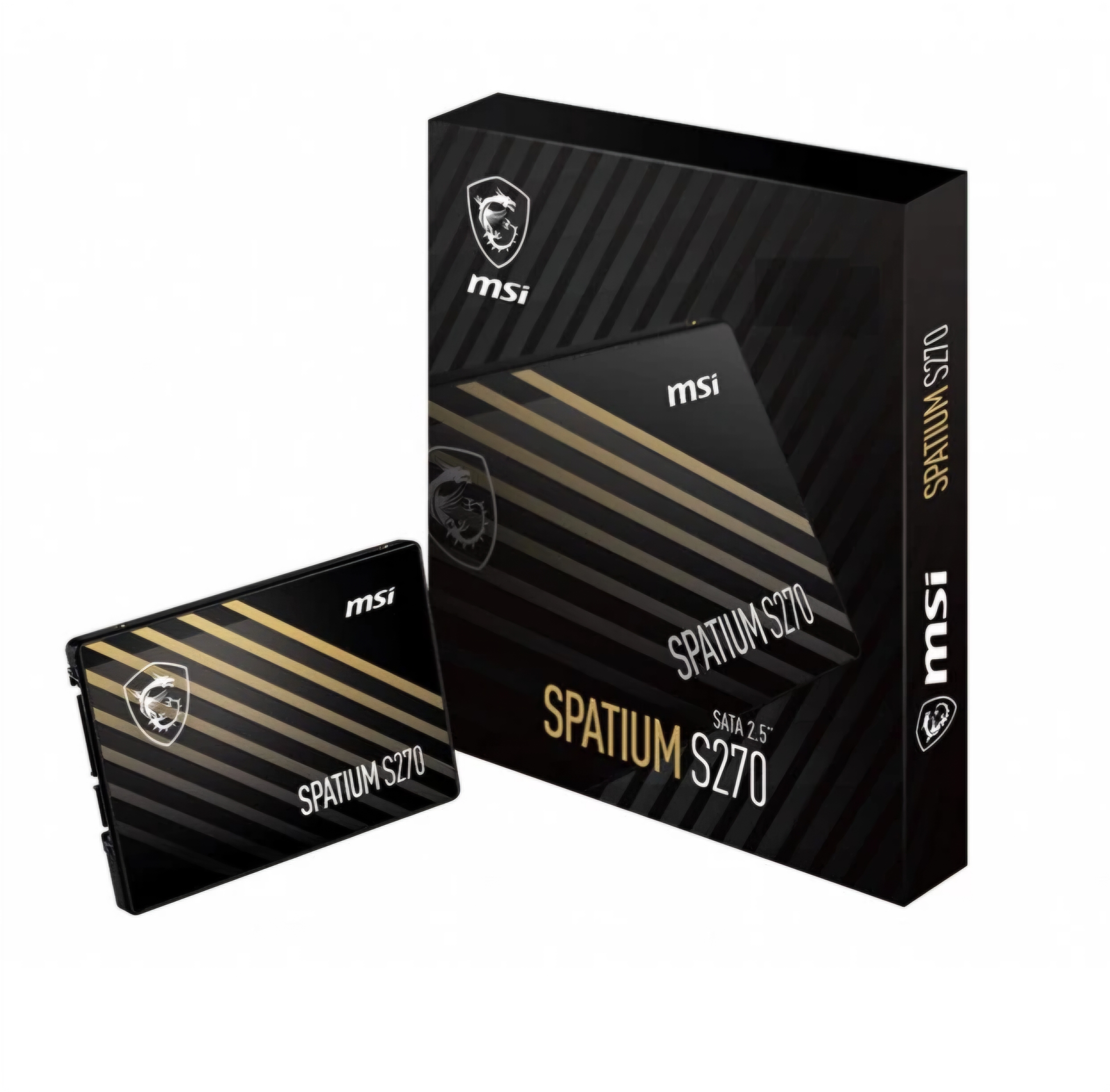 حافظه SSD اینترنال MSI مدل SPATIUM S270 ظرفیت 480 گیگابایت